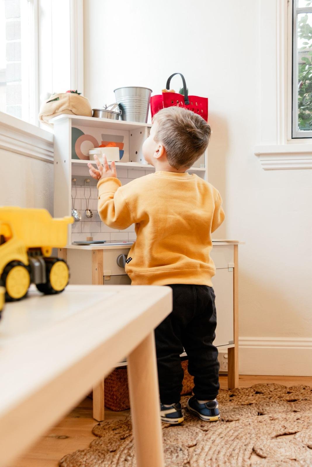 Children playing at daycare
